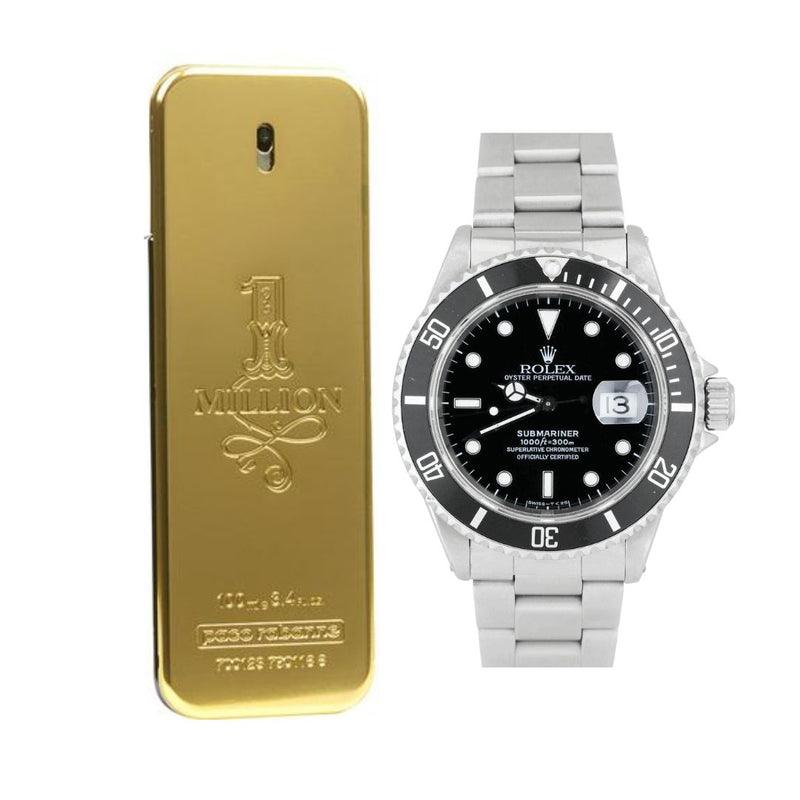 KIT PERFUME ONE MILLION+ROLEX SUBMARINER